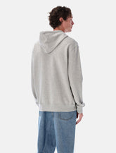 Ami Paris Zipped Cotton Ami de Coeur Hoodie - | Spazio Pritelli