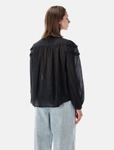 Marant Étoile Christa gathered blouse - | Spazio Pritelli