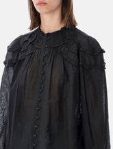 Marant Étoile Christa gathered blouse - | Spazio Pritelli
