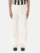 Ami Paris large fit cotton twill jeans - | Spazio Pritelli