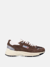 Autry Hyperway brown suede sneakers - | Spazio Pritelli
