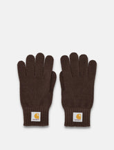 Carhartt WIP Watch gloves with ribbed cuffs - | Spazio Pritelli