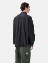 Carhartt WIP L/S Lucas denim shirt - | Spazio Pritelli