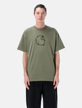 T-shirt Barbwire C in cotone di Carhartt WIP - | Spazio Pritelli
