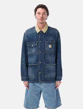 Carhartt WIP denim Warren Chore coat - | Spazio Pritelli