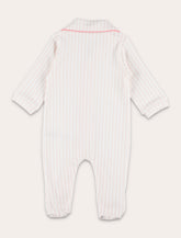 Nanàn striped jersey baby romper - | Spazio Pritelli