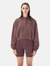 Nike oversized cropped hoodie - | Spazio Pritelli