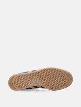 Adidas Originals Tobacco blue suede sneakers - | Spazio Pritelli