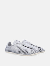 Adidas Originals silver perforated Stan Smith Lo Pro sneakers - | Spazio Pritelli