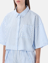 Nike Chill Poplin striped shirt - | Spazio Pritelli