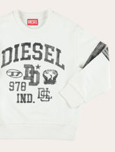 Diesel Cotton Graphic Sweatshirt - | Spazio Pritelli