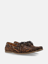 Tom Ford Robin Boat Shoes Leopard Print - | Spazio Pritelli