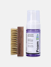 Jason Markk quick clean kit with ready-to-use foam and soft bristle brush - | Spazio Pritelli