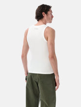 JW Anderson slim-fit ribbed tank top - | Spazio Pritelli