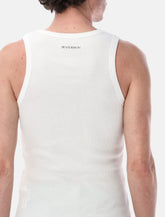 JW Anderson slim-fit ribbed tank top - | Spazio Pritelli