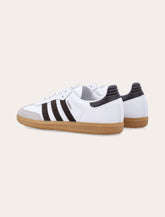 Adidas Originals white and brown kid's Samba OG sneakers - | Spazio Pritelli