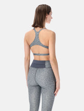 adidas by Stella McCartney printed mini crop top - | Spazio Pritelli