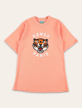 Kenzo Kids Maxi Fleece Dress with Tiger - | Spazio Pritelli