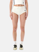adidas Originals white Sport tight shorts - | Spazio Pritelli
