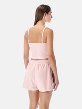Adidas Originals pink terry bandeau top - | Spazio Pritelli