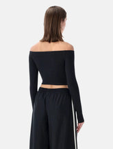 Adidas Originals Essentials off shoulder T-shirt - | Spazio Pritelli