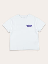 American Vintage Kids Fizvalley white logo t-shirt - | Spazio Pritelli