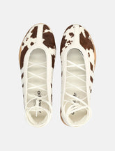 adidas Originals Taekwondo Mei pony hair leather woman's shoes - | Spazio Pritelli