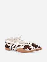 adidas Originals Taekwondo Mei pony hair leather woman's shoes - | Spazio Pritelli
