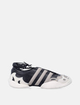 Y-3 Regu Mary Jane black leather shoes - | Spazio Pritelli