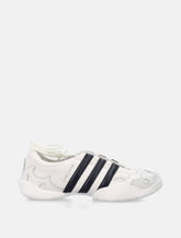 Y-3 Regu Mary Jane white leather shoes - | Spazio Pritelli