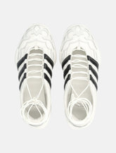 Y-3 Regu Mary Jane white leather shoes - | Spazio Pritelli