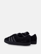 Y-3 Gazelle black leather sneakers - | Spazio Pritelli