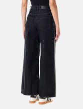 adidas Originals high rise wide leg jeans - | Spazio Pritelli