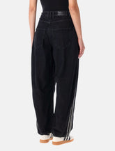 adidas Originals high rise Barrel jeans - | Spazio Pritelli