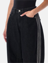 adidas Originals high rise Barrel jeans - | Spazio Pritelli