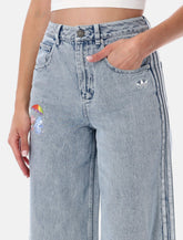 adidas Originals Care Bears wide-leg jeans - | Spazio Pritelli
