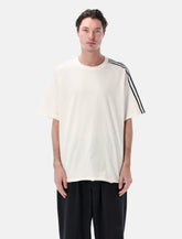 Y-3 raw edge white t-shirt - | Spazio Pritelli