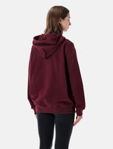 adidas Originals Essentials maroon oversized hoodie - | Spazio Pritelli