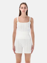 JW Anderson Pointelle knit cami - | Spazio Pritelli