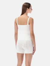JW Anderson Pointelle knit cami - | Spazio Pritelli
