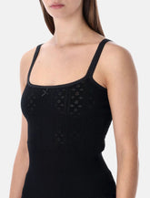 JW Anderson Pointelle knit cami - | Spazio Pritelli