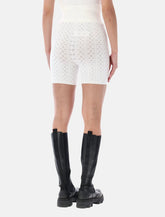 JW Anderson Pointelle knit shorts - | Spazio Pritelli