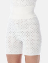 JW Anderson Pointelle knit shorts - | Spazio Pritelli
