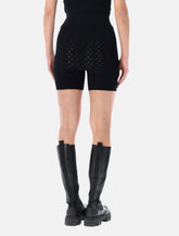 JW Anderson Pointelle knit shorts - | Spazio Pritelli