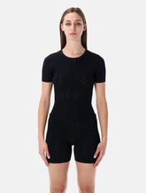 JW Anderson Pointelle knit t-shirt - | Spazio Pritelli