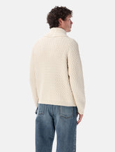 Jw Anderson cable knit zip cardigan - | Spazio Pritelli