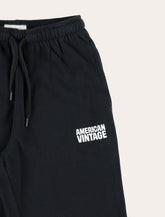 American Vintage Ykobow black kids joggers - | Spazio Pritelli