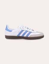 adidas Originals Samba OG kid's sneakers white blue - | Spazio Pritelli