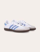 adidas Originals Samba OG kid's sneakers white blue - | Spazio Pritelli