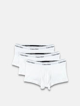 Calvin Klein cotton blend 3-Pack low rise trunks - | Spazio Pritelli